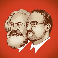 Marx and Schlissel(Illustration by Maggie Wiebe)
