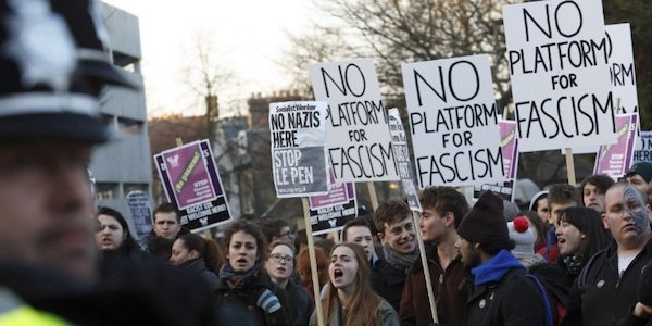| anti fascist protest | MR Online