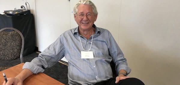 | LEO PANITCH LEADING SCHOLAR OF THE GLOBAL DEPREDATIONS OF NEOLIBERALISM AND CANADA RESEARCH CHAIR IN COMPARATIVE POLITICAL ECONOMY AT YORK UNIVERSITY IN TORONTO IN BANFF IN 2019 PHOTO DAVID J CLIMENHAGA | MR Online