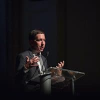 Glenn Greenwald 2017 Allard Prize ceremony (Photo: Wikimedia Commons)
