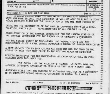 | Hurley telegram to Roosevelt | MR Online