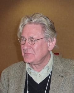 | LEO PANITCH LEADING SCHOLAR OF THE GLOBAL DEPREDATIONS OF NEOLIBERALISM AND CANADA RESEARCH CHAIR IN COMPARATIVE POLITICAL ECONOMY AT YORK UNIVERSITY IN TORONTO IN BANFF IN 2019 PHOTO DAVID J CLIMENHAGA | MR Online