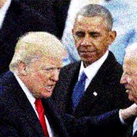 Trump, Obama and Biden
