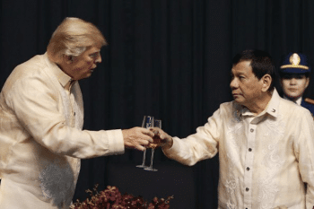 | Trump toasts in Manila with Filipino leader Rodrigo Duterte whose drug war killed thousands of Filipinos Source newsweekcom | MR Online