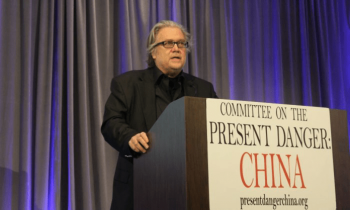 | Trump consigliére Steve Bannon speaks before the Committee on the Present Danger China Source theepochtimescom | MR Online