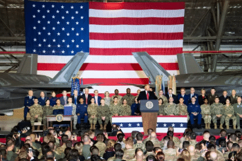 | Trump announces signing of National Defense Authorization Act NDAA at Andrews Air Force base in December 2019 Source defensegov | MR Online