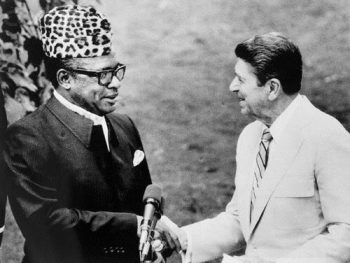| Mobutu and Ronald Reagan | MR Online