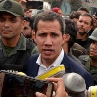 Many have called for Juan Guaido to be prosecuted for his crimes. (Getty Images)