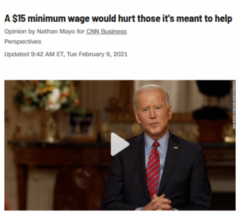 | A CNN Business op ed 2921 warns that a hour minimum wage will turn the US into Seattlewhere jobs increased 129 and average wages increased 145 after the city began hiking its minimum wage in 2015 CNBC 1220 | MR Online