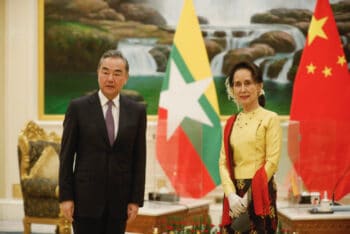 | Chinese State Councilor Foreign Minister Wang Yi met Myanmars State Counsellor Foreign Minister Aung San Suu Kyi Naypyitaw Jan 11 2021 | MR Online