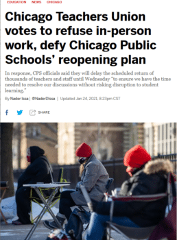 | Chicago Sun Times 12421 The strategy from union leadership has been to back CPS officials into a corner in negotiations | MR Online