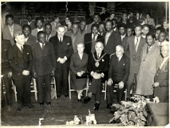 | Photo of participants at 5th Pan African Congress in Manchester 1945 Source aiucentrewordpresscom | MR Online