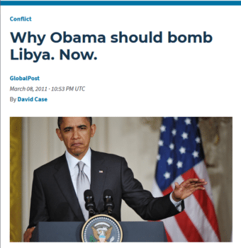 | PRI 3811 Military actionmust begin quickly to prevent Libya and the world from becoming an even more dangerous place | MR Online