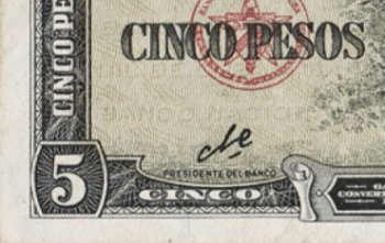| A Cuban five peso bill with the Ches signature | MR Online