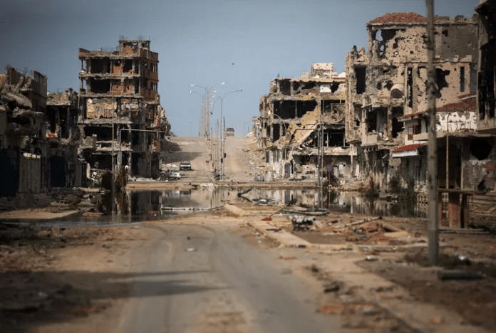 | War ravaged Sirte Source archivebostoncom | MR Online