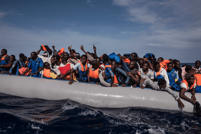 | Desperate Libyans undertake a life threatening journey across the Mediterranean in an attempt to escape their war ravaged land Source journal neoorg | MR Online