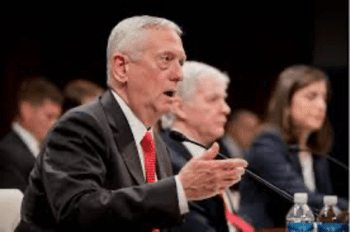 | James Mattis testifies before the Senate Armed Services Committee in 2015 Source washingtontimescom | MR Online