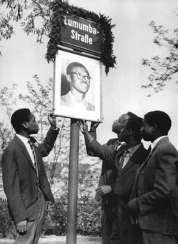 | After the freedom fighter and first prime minister of an independent Congo Patrice Lumumba was assassinated in 1961 Leipzigs Free German Youth division built a monument in his name in front of the Herder Institute where foreign students were preparing for their studies The street was renamed Lumumba Street in a ceremony with Congolese students | MR Online