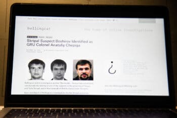 | A Bellingcat article covering the alleged poisoning of Sergei Skripal a story covered heavily by the organization Alexander Zemlianichenko | AP | MR Online