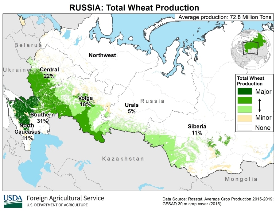 | Russia wheat production | MR Online