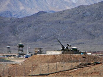 | Anti aircraft guns guarding Irans Natanz nuclear facility in 2006 Hamed Saber CC BY 20 Wikimedia Commons | MR Online