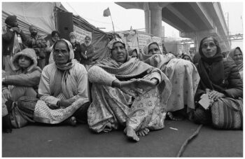 | Women farmers from Punjab and Haryana protest at the Tikri border in Delhi 24 January 2021 Vikas Thakur Tricontinental Institute for Social Research | MR Online