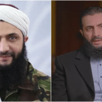 Jabhat al-Nusra founder Mohammad al-Jolani before and after his image makeover