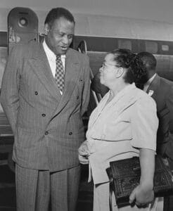 | Paul Robeson performer and Charlotta Bass newspaper editor were both political activists targeted by Congress | MR Online