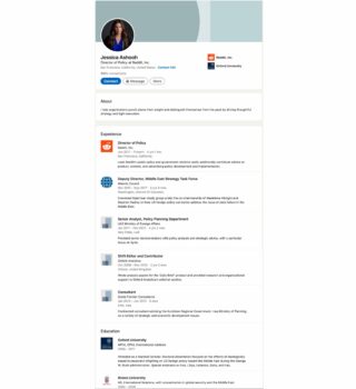 | Ashoohs LinkedIn resume epitomizes the troubling relantionship between think tanks and big tech | MR Online