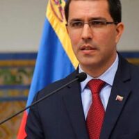 Foreign Affairs Minister of the Bolivarian Republic of Venezuela, Jorge Arreaza