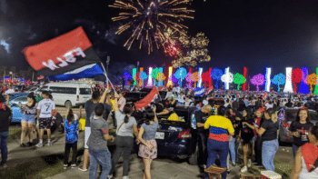 | During a midnight fireworks launch Nicaraguans blasted revolutionary music from their cars and partied into the early morning | MR Online
