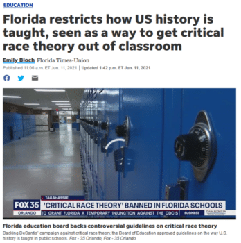 | Floridas new rules teachers may not define American history as something other than the creation of a new nation based largely on universal principles stated in the Declaration of Independence USA Today 61121 | MR Online