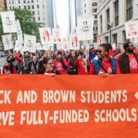 Chicago Teachers on strike for fully-funded schools and racial justice