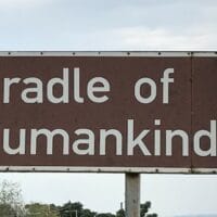 Cradle of Humankind sign
