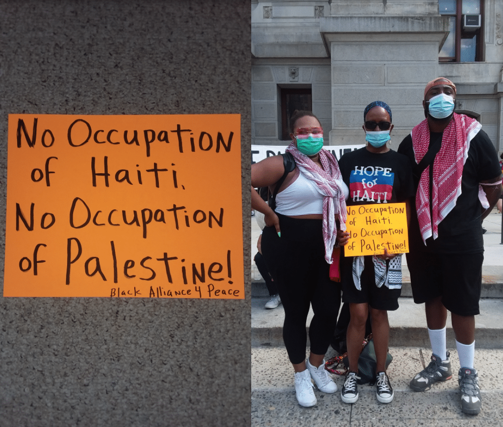 Why Human Rights in China and Tigray But Not in Haiti Palestine or Colombia | MR Online | July 10 Philly 4 Palestine rally | MR Online