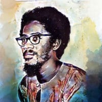 This image was first published in New Frame, ‘From the archive: Walter Rodney’s last speech‘ (25 March, 2021).