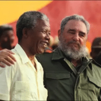 | Fidel Castro and Nelson Mandela | MR Online
