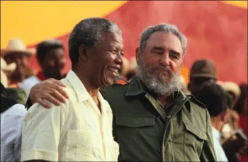 | Fidel Castro and Nelson Mandela | MR Online
