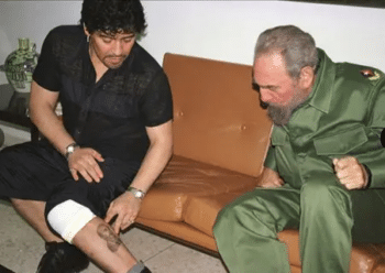 | Fidel Castro and Diego Maradona | MR Online