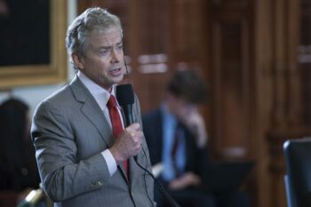 | Former Republican state senator Don Huffines in the Senate on May 8 2017 | MR Online