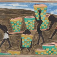 Panel 24 from Migration by Jacob Lawrence