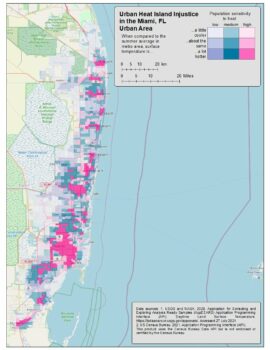 | Urban heat island injustice in Miami FL | MR Online