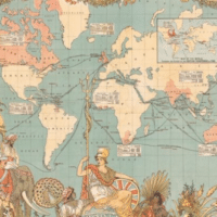 | Imperial Federation map showing the extent of the British Empire in 1886 by Walter Crane | MR Online