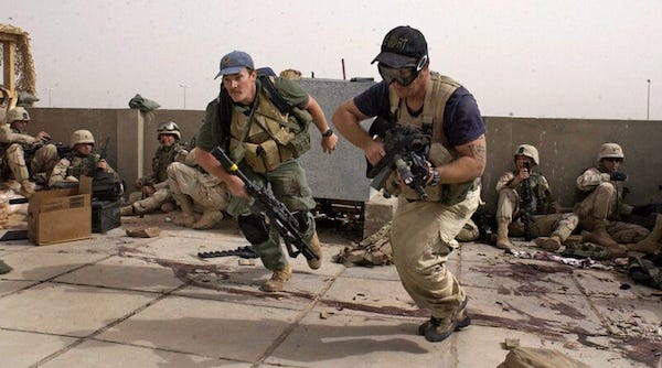 | Mercenaries working together with the US Army somewhere in the Middle East Photo courtesy of AP | MR Online