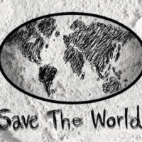 Love Globe Earth Idea On Cement Wall Free Stock