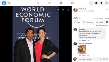 | US funded Nicaraguan coup leader Felix Maradiaga and his wife Berta Valle at the World Economic Forum | MR Online