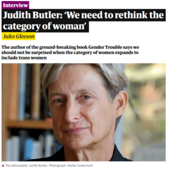 | The Guardian 9721 said that a section of an interview with philosopher Judith Butler was cut out of fear of misleading readers | MR Online