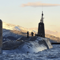 | UK nuclear submarine HMS Vanguard arrives back at HM Naval Base Clyde Faslane Scotland following a patrol | MR Online