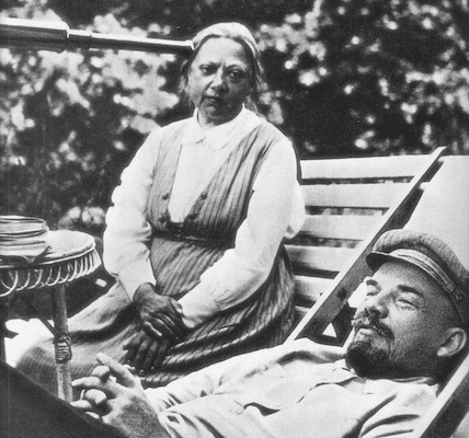 | Krupskaya and Lenin | MR Online