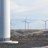 Wind turbines in Oregon.
